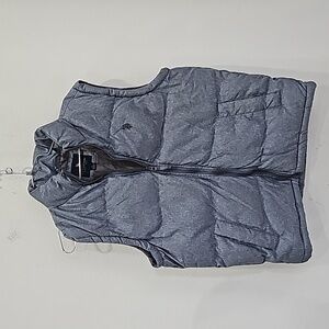 Men’s US Polo Assn. Puffer Vest. Blue Grey  Size S zipper closure
